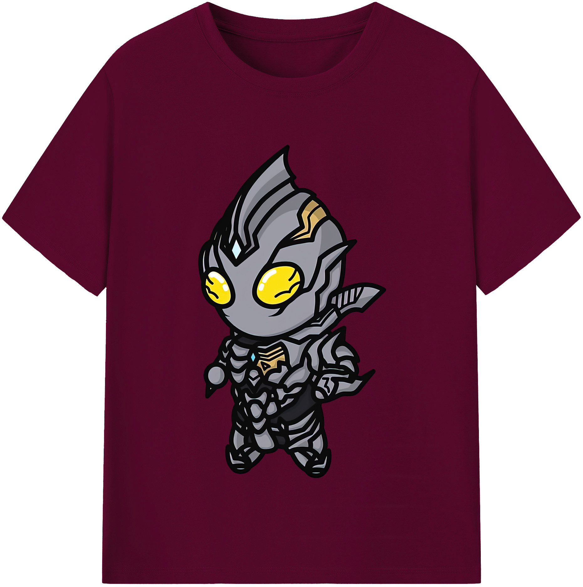 （画像用） ウルトラマン Ultraman レディースカジュアルプリントTシャツ（綿100％）